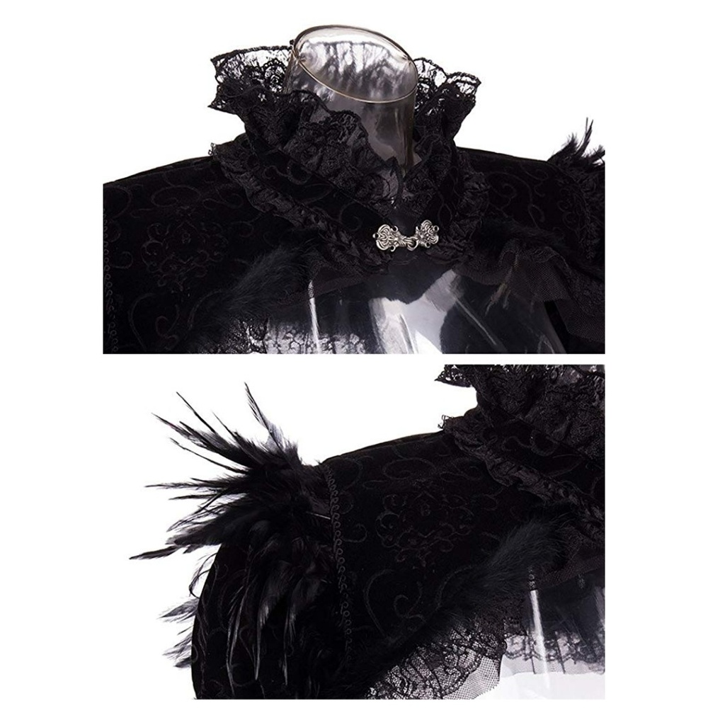 Long Sleeve Gothic Victorian Bolero Shrug